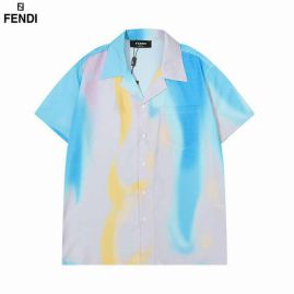 Picture of Fendi Shirt Short _SKUFendiM-3XLQ7122293